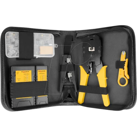 DELOCK 86696 - Network tool set, RJ45 / RJ11 – image 1