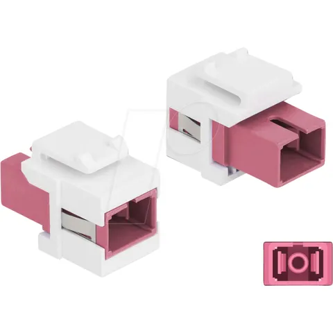 DELOCK 86717 - Keystone module SC simplex female > female – image 1