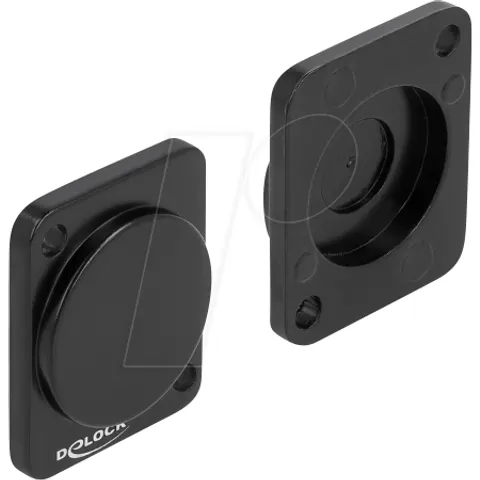 DELOCK 86791 - D-type cover, black – image 1