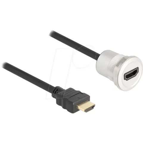 DELOCK 88180 - HDMI-A panel jack, 8K, 60Hz – image 1