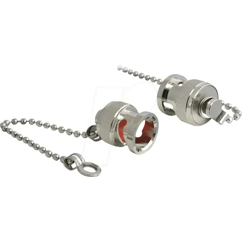 DELOCK 88489 - HF cap for BNC-jack with chain – image 1