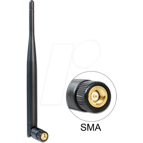 DELOCK 89438 - WLAN Antenna, SMA, 5 dBi, omnidirectional – image 1