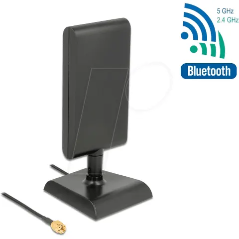 DELOCK 89590 - WLAN Antenna, RP-SMA – image 1
