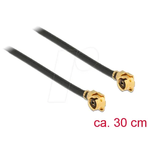 DELOCK 89609 - Antenna Cable MHF®, plug 1.13 30 cm – image 1