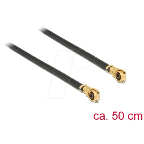 DELOCK 89646 - Antenna Cable MHF® > MHF® 4L plug 50 cm – image 1