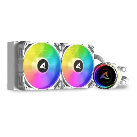 Box Ventilator Sharkoon S80 White RGB AIO – afbeelding 1
