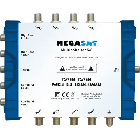 Megasat Multiswitch 5/8 – Bild 1