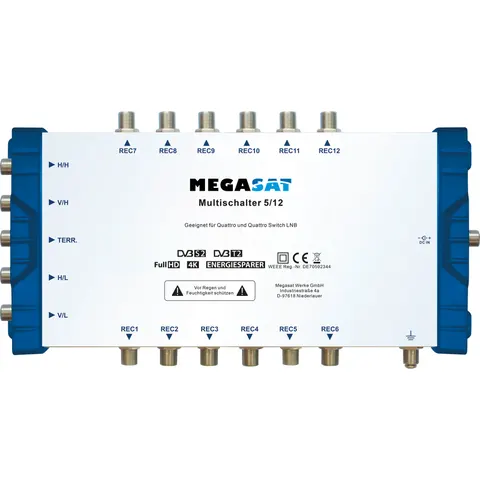 MEGASAT 0600205 - Multiswitch, 5 in 12 – image 1