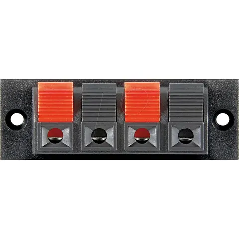 GOOBAY 11252 - Loudspeaker terminal, 4-way – image 1