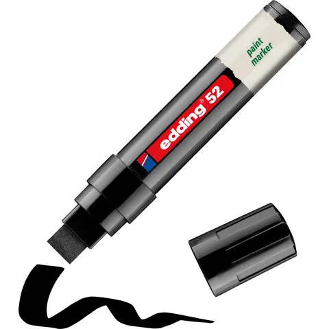 edding Lackmarker 52 Schwarz – Bild 1