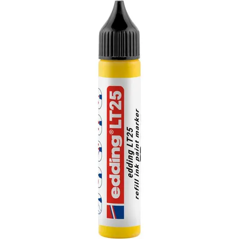 EDDING LT25005 - Refill ink, paint marker, LT25, yellow – image 1