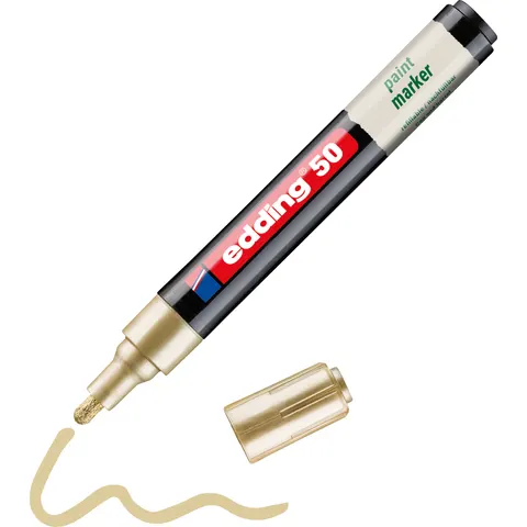 edding Lackmarker 50 Gold – Bild 1