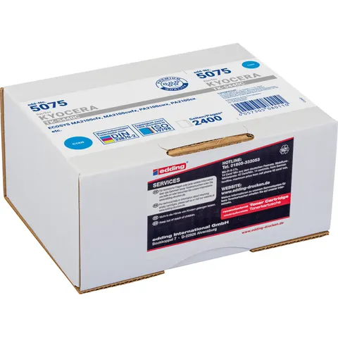 EDDING EDD-5075 - Toner, Kyocera, cyan, TK-5440, refill – image 1