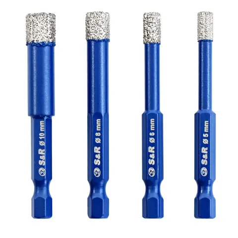 S&R Diamantbohrer-Set 4-tlg. – Bild 1