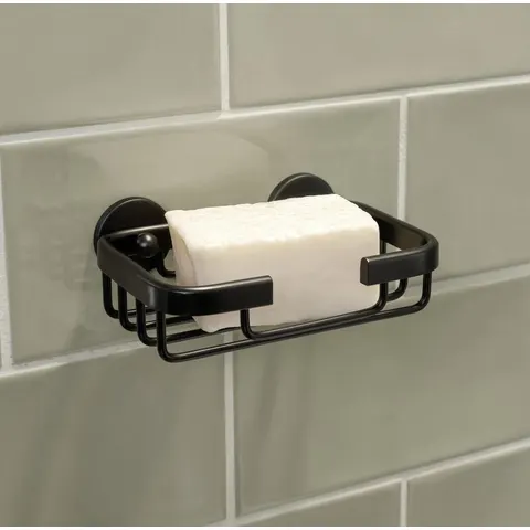 TESA 40508 - tesa Aluxx black soap rack – image 1