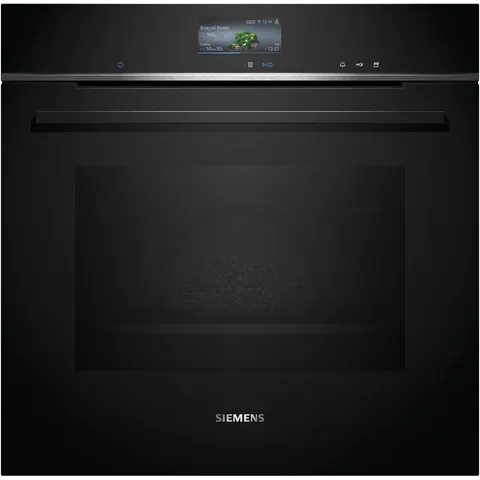 HR736G1B1 Backofen mit Dampfunterstützung schwarz – Bild 1
