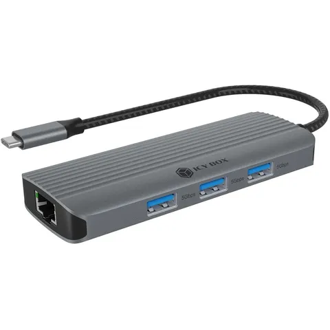 ICY BOX IB-DK4034a-CPD USB-C dockingstation – afbeelding 1