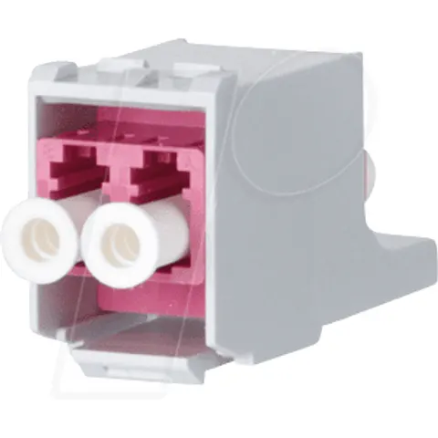 METZ CONNECT BTR 15091075-I - OpDAT modul LC MM violet/ceramic – image 1