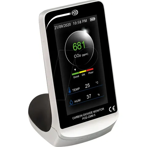 PCE INSTRUMENTS PCE CMM 5 - CO2/carbon dioxide meter PCE-CMM 5 – image 1