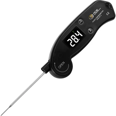 PCE Instruments PCE-ST 2 Temperatuursensor 0 - 200 °C Met dompel- en insteeksensor, Binnen enkele seconden – afbeelding 1