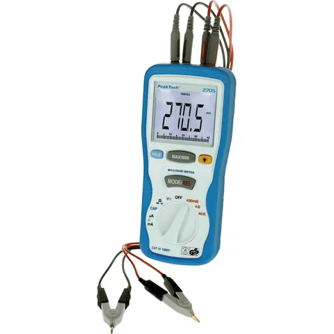 PEAKTECH 2705-2 - Digital milliohm meter – image 1