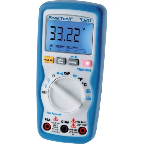 PEAKTECH 3320 - Digital handheld multimeter – image 1