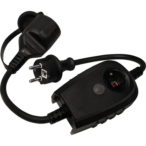 MC-POWER MCP 538-249 - Adapter Plug with Twilight Switch and Timer, IP44 – image 1