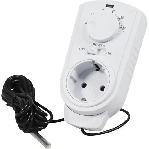 MC-POWER MCP 1653085 - Socket thermostat, incl. outdoor sensor – image 1