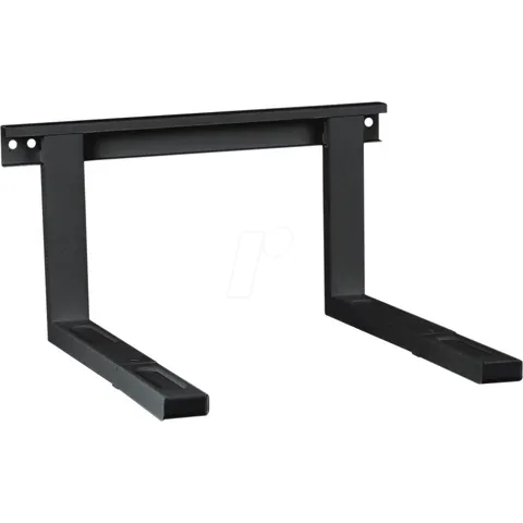PUREMOUNTS PM-MWH-01 - Bracket for microwave, extendable, black – image 1