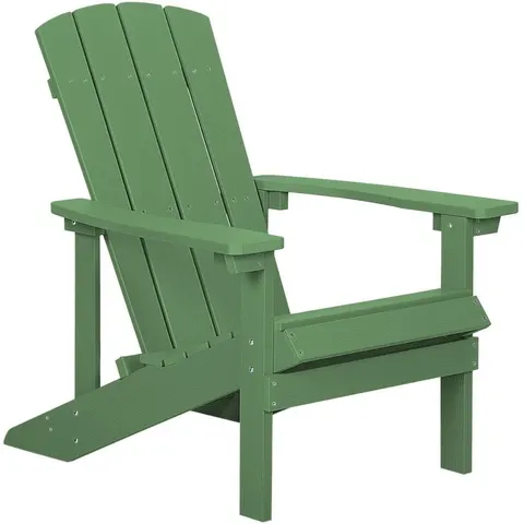 ADIRONDACK - Tuinstoel - Groen - Kunsthout – afbeelding 1