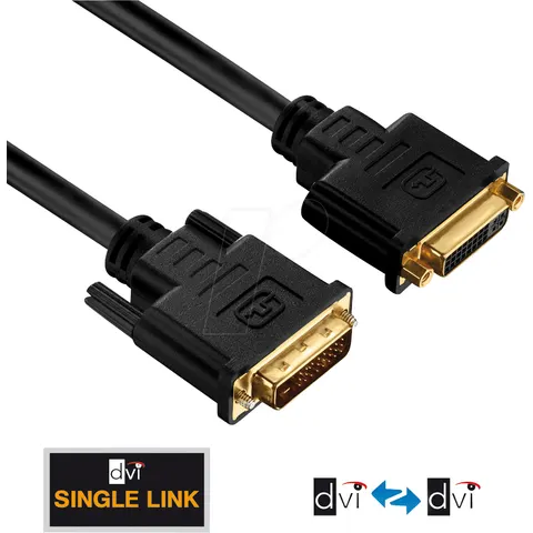 PURELINK PURE PI4100-050 - DVI extension - PureInstall series 5.00m – image 1