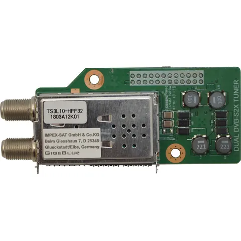 GBL TUGGB/009 - GigaBlue Dual DVB-S2x Tuner v.2 – image 1
