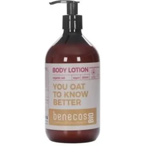 Benecos Bio Loción Corporal Avena 500 ml – imagen 1
