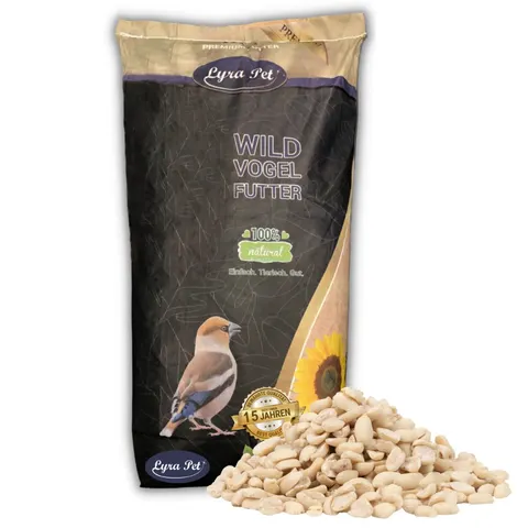 10 kg Lyra Pet® Erdnusskerne SPLITS – Bild 1