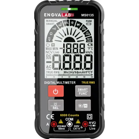 SMART TrueRMS Digital-Multimeter in Slim Design, 6.000 Counts – Bild 1