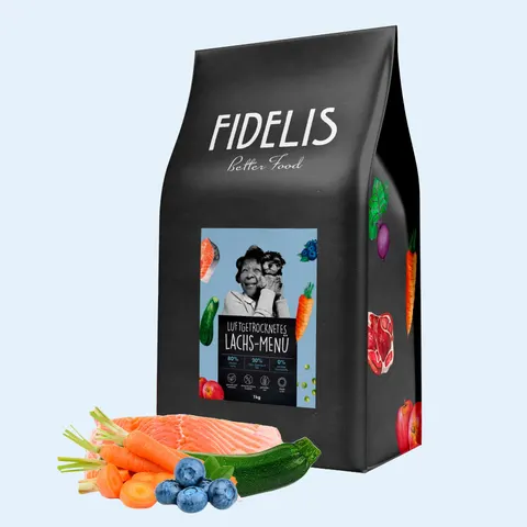 Menú de salmón deshidratado (1000 g) – imagen 1