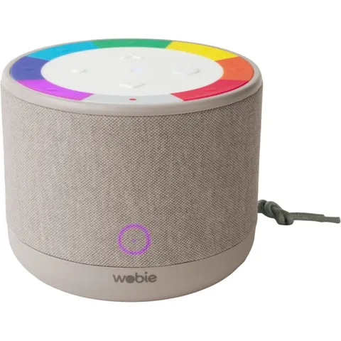Wobie Box Streaming-Lautsprecher, Grau – Bild 1