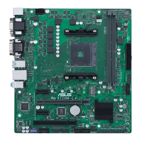 Asus PRO A520M-C Ii/csm – Schwarz – Bild 1