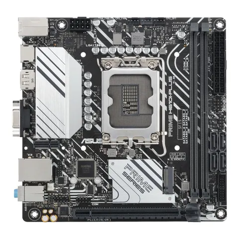 ASUS Prime H610I-Plus-CSM Mainboard – Schwarz – Bild 1