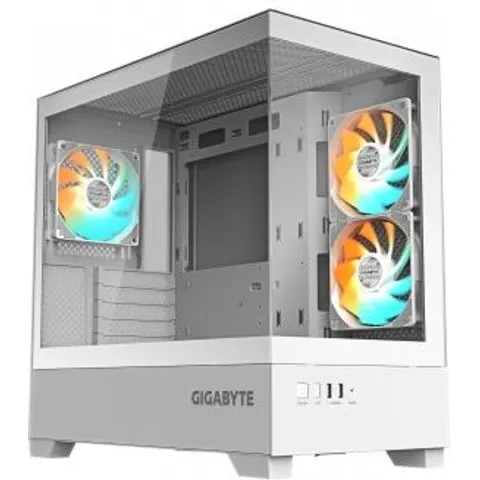 GigaByte C201 PANORAMIC ICE | PC-Gehäuse – Weiß – Bild 1