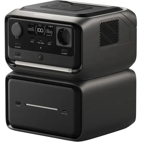EcoFlow River 3 Max Plus 858Wh Power Station (Wireless) – afbeelding 1