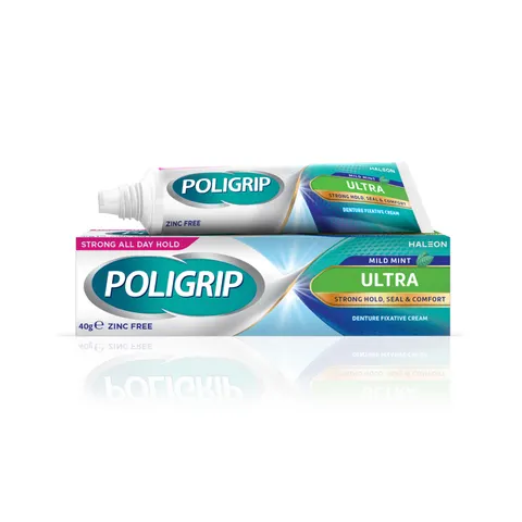 Poligrip Ultra - Fixative Cream ~ Fresh Mint (40g) – image 1