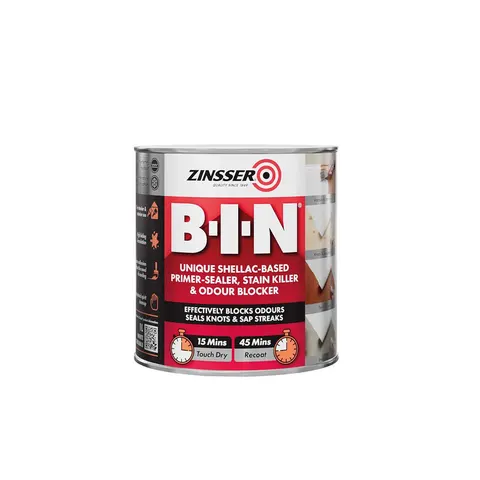 Zinsser B-I-N® 1L – White – image 1