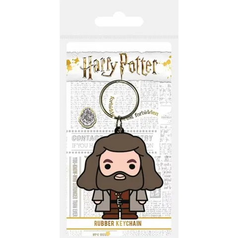 Harry Potter Hagrid Chibi Rubberen sleutelhanger – afbeelding 1