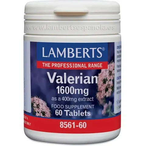 Lamberts VALERIANA 1600mg 60 Tabs – imagen 1