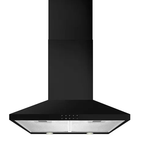 CDA Black Compact ECH63BL Cooker Hood, 60cm – image 1
