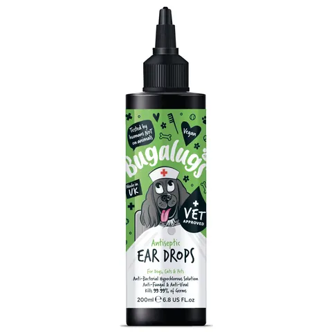 Antiseptic Ear Drops for Dogs, Cats & Pets – image 1