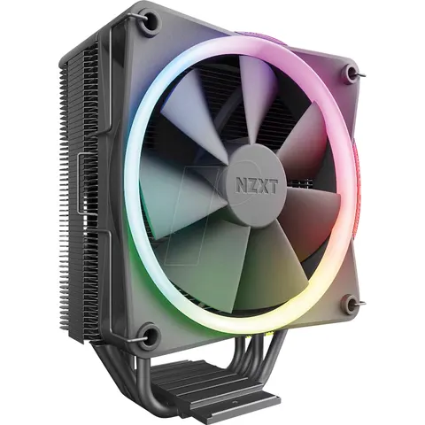 NZXT T120 RGB - CPU-Luftkühler, Schwarz – Bild 1