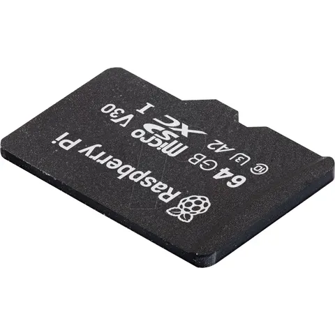 RPI CARD A2 64GB - Raspberry Pi - MicroSD card, A2-Class, 64 GB – image 1