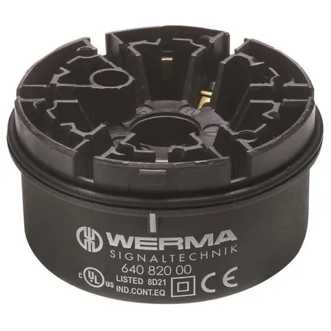 WERMA SIGNALTECHNIK WERMA 640 820 00 - Connecting element, floor, screw – image 1